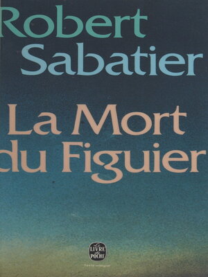 cover image of La mort du figuier